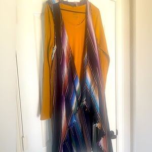 Lucky & Blessed shawl multiple colors size xl